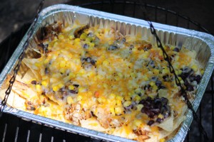 Cook unil warmed through and cheese is melted.