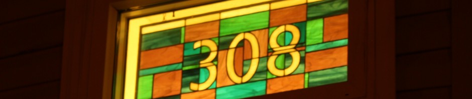 transom window night